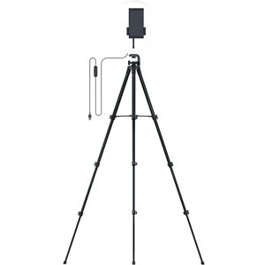 Razer Ring Light Anillo de luz LED USB de 12 Pulgadas con trípode para PC, transmisión móvil (Espectro de luz Ajustable, Brillo, Opciones de Montaje Flexibles) Negro Razer Ring Light Anillo de luz LED USB de 12 Pulgadas con trípode para PC, transmisión móvil (Espectro de luz Ajustable, Brillo, Opciones de Montaje Flexibles) Negro