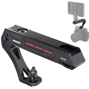 NEEWER BÁSICO Top Handle Cámara Ligera con 3/8" Pin para ARRI, Resistente Jaula Plástica Empuñadura Handle Grip w/ 1/4" 3/8" Agujeros Tornillo & Zapata Fría para Luz Video Mic, Carga Máx 10kg, CA142 NEEWER BÁSICO Top Handle Cámara Ligera con 3/8" Pin para ARRI, Resistente Jaula Plástica Empuñadura Handle Grip w/ 1/4" 3/8" Agujeros Tornillo & Zapata Fría para Luz Video Mic, Carga Máx 10kg, CA142