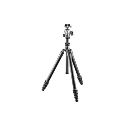 Gitzo GK2545T-82QD Traveler, Kit de Trípode con rótula de bola Pro, Compacto, Plegable y Ligero, con columna corta incluida para tomas a nivel del suelo, Serie 2, 4 secciones, Fibra de carbono Gitzo GK2545T-82QD Traveler, Kit de Trípode con rótula de bola Pro, Compacto, Plegable y Ligero, con columna corta incluida para tomas a nivel del suelo, Serie 2, 4 secciones, Fibra de carbono