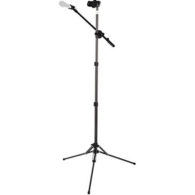 ayex Trípode de micrófono regulable en altura 52 – 152 cm con brazo de micrófono soporte para tablet 4,7 – 12,9 pulgadas 1/4 pulgadas Spigot resistente a la intemperie aluminio trípode para micrófonos ayex Trípode de micrófono regulable en altura 52 – 152 cm con brazo de micrófono soporte para tablet 4,7 – 12,9 pulgadas 1/4 pulgadas Spigot resistente a la intemperie aluminio trípode para micrófonos