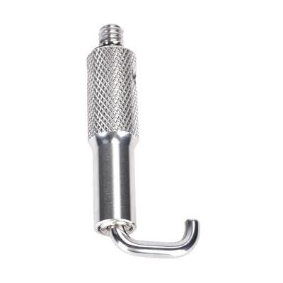 Sunwayfoto TC-02 Gancho universal de acero inoxidable para trípode con rosca de 1/4-20 con resorte Sunwayfoto TC-02 Gancho universal de acero inoxidable para trípode con rosca de 1/4-20 con resorte