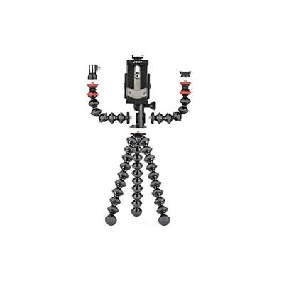 Joby GorillaPod Mobile Rig, Kit, Incluye Dos Brazos, para Smartphone, iPhone, Vlogging, Youtube Video, JB01533-BWW Joby GorillaPod Mobile Rig, Kit, Incluye Dos Brazos, para Smartphone, iPhone, Vlogging, Youtube Video, JB01533-BWW