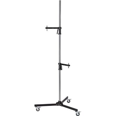 walimex pro Trípode móvil 223 cm Trípode de estudio robusto con 2 soportes de abrazadera que se pueden mover rápidamente y ruedas estables, cargable hasta 12 kg adecuado para la diversa fijación walimex pro Trípode móvil 223 cm Trípode de estudio robusto con 2 soportes de abrazadera que se pueden mover rápidamente y ruedas estables, cargable hasta 12 kg adecuado para la diversa fijación