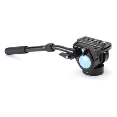 Sirui VH-10 Fluid Rótula para cámaras de vídeo con Zapata rápida (90 mm, Base Plana, Brazo Extensible, Aluminio), Color Negro Sirui VH-10 Fluid Rótula para cámaras de vídeo con Zapata rápida (90 mm, Base Plana, Brazo Extensible, Aluminio), Color Negro