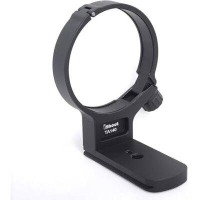 iShoot Soporte de collar de lente totalmente metálico compatible con lente Tamron 100-400 mm f/4.5-6.3 Di VC USD (A035), placa de liberación rápida ARCA-Swiss Fit integrada para abrazadera de cabeza iShoot Soporte de collar de lente totalmente metálico compatible con lente Tamron 100-400 mm f/4.5-6.3 Di VC USD (A035), placa de liberación rápida ARCA-Swiss Fit integrada para abrazadera de cabeza