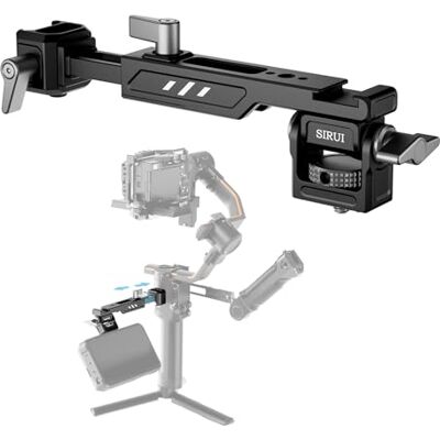 Sirui Soporte para Monitor de Cámara para dji RS2, RS3, RS 3Pro, RS 3 Mini con Abrazadera QR NATO, Zapata Fría, Diseño Antitorsión, Am-MTRS Sirui Soporte para Monitor de Cámara para dji RS2, RS3, RS 3Pro, RS 3 Mini con Abrazadera QR NATO, Zapata Fría, Diseño Antitorsión, Am-MTRS