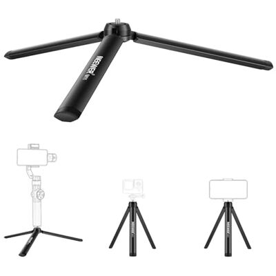 NEEWER Mini trípode de Metal, Soporte de Mesa, trípode Compacto Compatible con grúa M2, Smooth Q2, estabilizador de Mango de cardán y Todas Las cámaras NEEWER Mini trípode de Metal, Soporte de Mesa, trípode Compacto Compatible con grúa M2, Smooth Q2, estabilizador de Mango de cardán y Todas Las cámaras
