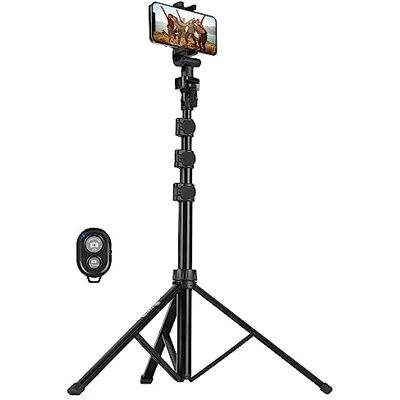 TARION Soporte de trípode para teléfono Extensible Selfie Stick Trípode con rotación de 360 ° Soporte de Abrazadera para teléfono Inteligente y Control Remoto Bluetooth TPP-Lite TARION Soporte de trípode para teléfono Extensible Selfie Stick Trípode con rotación de 360 ° Soporte de Abrazadera para teléfono Inteligente y Control Remoto Bluetooth TPP-Lite