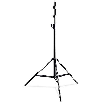 walimex pro WT-420 Soporte de luz 420cm Trípode con amortiguador de muelle, altura máxima 420cm, carga 7,5kg, tubos de aluminio de 40mm para el estudio de fotografía o exterior, con bolsa walimex pro WT-420 Soporte de luz 420cm Trípode con amortiguador de muelle, altura máxima 420cm, carga 7,5kg, tubos de aluminio de 40mm para el estudio de fotografía o exterior, con bolsa