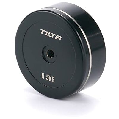 Tilta Contrapeso 500G para Rig de Hombro Ligero TA-LSR-500-B para cámara DSLR/Videocámara, Roscas 1/4"-20 Apilables Tilta Contrapeso 500G para Rig de Hombro Ligero TA-LSR-500-B para cámara DSLR/Videocámara, Roscas 1/4"-20 Apilables