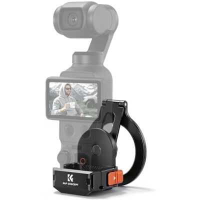 K&F CONCEPT Jaula de Expansión Magnética para dji Osmo Pocket 4/4P/3 Compatible con Mag-Safe, Aleación de Aluminio CNC con Rosca de 1/4" y Zapata Fría, Soporte Magnético Ajustable 3 Ejes -PP62 K&F CONCEPT Jaula de Expansión Magnética para dji Osmo Pocket 4/4P/3 Compatible con Mag-Safe, Aleación de Aluminio CNC con Rosca de 1/4" y Zapata Fría, Soporte Magnético Ajustable 3 Ejes -PP62