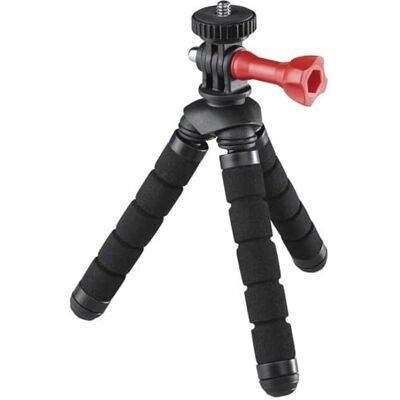 Hama Mini Trípode para GoPro y Cámaras de Fotos, Negro Hama Mini Trípode para GoPro y Cámaras de Fotos, Negro