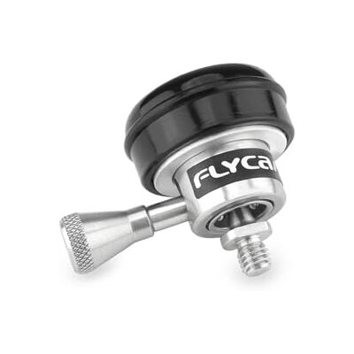 FLYCAM Gancho de liberación rápida para Flowline, Carga 25 kg Bloqueo con tornillo manual, se fija al cable, cuerpo en aluminio CNC y acero inoxidable, peso de 0,28 kg. FLYCAM Gancho de liberación rápida para Flowline, Carga 25 kg Bloqueo con tornillo manual, se fija al cable, cuerpo en aluminio CNC y acero inoxidable, peso de 0,28 kg.