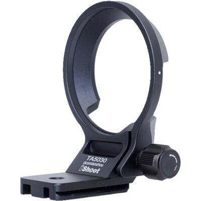 iShoot Anillo de montaje de trípode para collar de lente compatible con Tamron 50-300 mm F/4.5-6.3 Di III VC VXD A069, soporte de soporte de lente placa de liberación rápida compatible con abrazadera iShoot Anillo de montaje de trípode para collar de lente compatible con Tamron 50-300 mm F/4.5-6.3 Di III VC VXD A069, soporte de soporte de lente placa de liberación rápida compatible con abrazadera