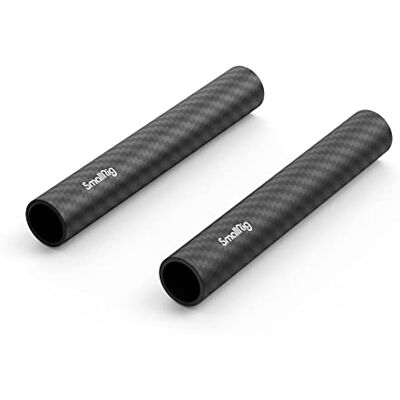 SMALLRIG 15mm Rod de Fibra de Carbono(10 cm de Largo, 2 Piezas) 1871 SMALLRIG 15mm Rod de Fibra de Carbono(10 cm de Largo, 2 Piezas) 1871