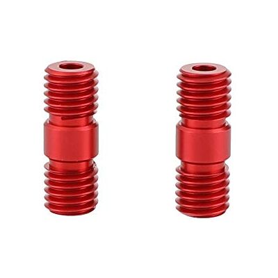 CAMVATE M12 Rosca para Barra de extensión Conector (Negro) para 15 mm Rail Sistema de Apoyo (2 Piezas) CAMVATE M12 Rosca para Barra de extensión Conector (Negro) para 15 mm Rail Sistema de Apoyo (2 Piezas)