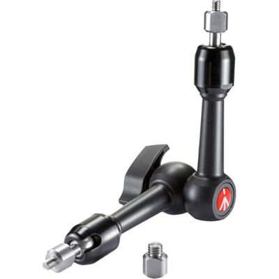 Manfrotto Brazo de Fricción 244MINI Negro, 24 cm, 3 kg, 1/4 y 3/8 pulgadas, Cámara, Trípode, Barras, Negro Manfrotto Brazo de Fricción 244MINI Negro, 24 cm, 3 kg, 1/4 y 3/8 pulgadas, Cámara, Trípode, Barras, Negro