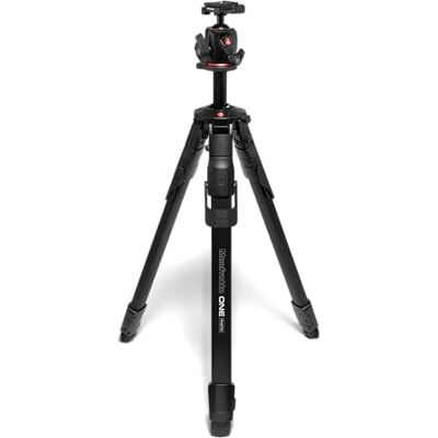 Manfrotto One Photo, Kit Trípode + Rótula XPRO Ball Arca‑Swiss, 12 kg de Carga, Columna Horizontal 90°, Patas XTEND, Columna Deslizante, Pies Modulares, para Cámaras DSLR y Mirrorless Manfrotto One Photo, Kit Trípode + Rótula XPRO Ball Arca‑Swiss, 12 kg de Carga, Columna Horizontal 90°, Patas XTEND, Columna Deslizante, Pies Modulares, para Cámaras DSLR y Mirrorless