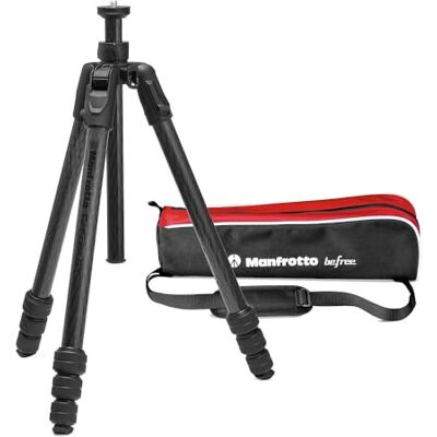 Manfrotto Befree GT Pro, Trípode Profesional de Viaje, Trípode de Fibra Carbono para Cámara y Vídeo, Twist Lock, Portátil, para DSLR, Sin Espejo, Accesorios Cámara, Rótulas de Foto y Vídeo Manfrotto Befree GT Pro, Trípode Profesional de Viaje, Trípode de Fibra Carbono para Cámara y Vídeo, Twist Lock, Portátil, para DSLR, Sin Espejo, Accesorios Cámara, Rótulas de Foto y Vídeo
