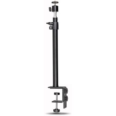 walimex pro Soporte de lámpara Regulable en Altura de 35-65 cm pie de Mesa con Cabezal esférico Giro de 360° e inclinación de 90° monopie con Pinza de Anclaje para iluminación de Estudio y cámara walimex pro Soporte de lámpara Regulable en Altura de 35-65 cm pie de Mesa con Cabezal esférico Giro de 360° e inclinación de 90° monopie con Pinza de Anclaje para iluminación de Estudio y cámara