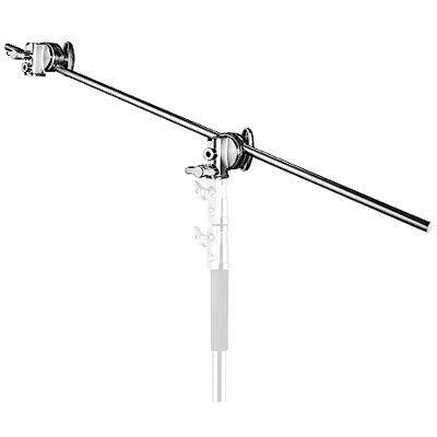 walimex pro Brazo de extensión con abrazaderas atornilladas para trípodes de luz o barras transversales, plata walimex pro Brazo de extensión con abrazaderas atornilladas para trípodes de luz o barras transversales, plata