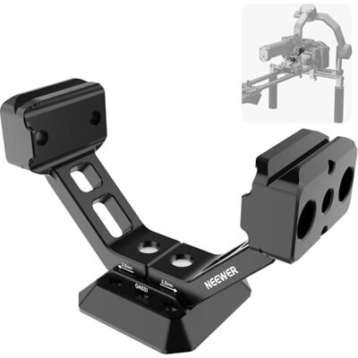 NEEWER Soporte de cardán para RS4/RS4 Pro/RS3/RS Pro, Tipo Arca, Plataforma de Hombro de liberación rápida, Adaptador estabilizador de cámara NATO Compatible con Accesorios de batería dji SmallRig V NEEWER Soporte de cardán para RS4/RS4 Pro/RS3/RS Pro, Tipo Arca, Plataforma de Hombro de liberación rápida, Adaptador estabilizador de cámara NATO Compatible con Accesorios de batería dji SmallRig V