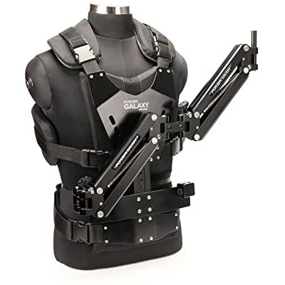 FLYCAM Galaxy Brazo de estabilización Dual y Chaleco para Video cámara Mano Estabilizador Steadycam hasta 10kg/22lb Cuerpo Montaje Sistema para estabilizar cámaras DSLR (GLXY-AV) FLYCAM Galaxy Brazo de estabilización Dual y Chaleco para Video cámara Mano Estabilizador Steadycam hasta 10kg/22lb Cuerpo Montaje Sistema para estabilizar cámaras DSLR (GLXY-AV)