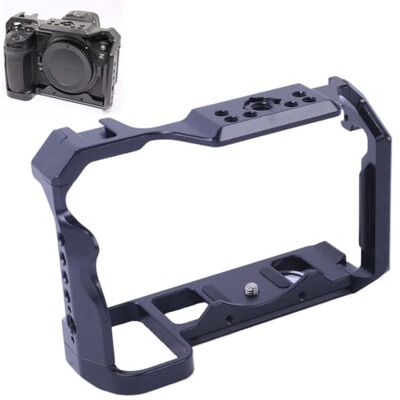 iShoot Jaula de cámara compatible con Nikon Z5 Z5II Z6 Z6II Z7 Z7II, soporte de soporte con placa de liberación rápida Arca-Swiss Fit, estabilizador de aparejo DSLR de aleación de aluminio con zapata fría iShoot Jaula de cámara compatible con Nikon Z5 Z5II Z6 Z6II Z7 Z7II, soporte de soporte con placa de liberación rápida Arca-Swiss Fit, estabilizador de aparejo DSLR de aleación de aluminio con zapata fría
