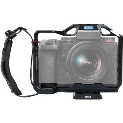 Sirui Funda Completa Compatible con Panasonic LUMIX S5II/S5IIX, Arca-Swiss, con Orificios de Rosca de 1/4"-20, Agujeros de Montaje ARRI 3/8"-16, Zapatos fríos y Carril de la OTAN Sirui Funda Completa Compatible con Panasonic LUMIX S5II/S5IIX, Arca-Swiss, con Orificios de Rosca de 1/4"-20, Agujeros de Montaje ARRI 3/8"-16, Zapatos fríos y Carril de la OTAN