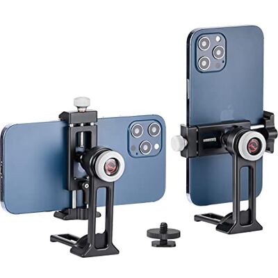 Sunwayfoto CPC-06 Soporte para teléfono Celular Tridpod Soporte Adaptador para Movil Tripode Smartphone de Abrazadera para teléfono Inteligente con Soporte de Zapata fría 1/4 Hilo Arca Swiss Placa Sunwayfoto CPC-06 Soporte para teléfono Celular Tridpod Soporte Adaptador para Movil Tripode Smartphone de Abrazadera para teléfono Inteligente con Soporte de Zapata fría 1/4 Hilo Arca Swiss Placa