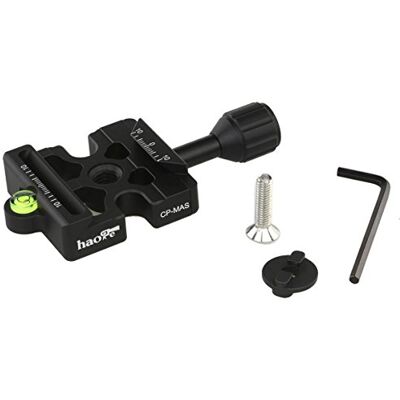Haoge Adaptador de repuesto para trípode de rótula de bola Manfrotto, CP-MAS y Arca, con enganche de liberación rápida mm, compatible con Arca-Swiss Haoge Adaptador de repuesto para trípode de rótula de bola Manfrotto, CP-MAS y Arca, con enganche de liberación rápida mm, compatible con Arca-Swiss