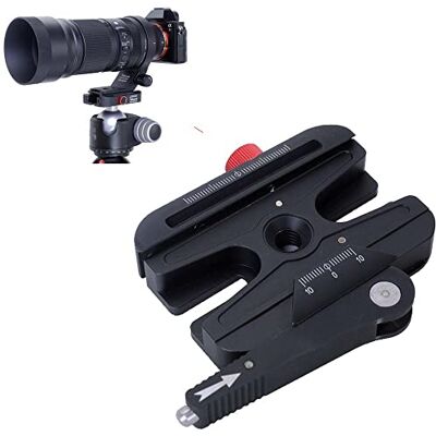 iShoot Adaptador convertidor de Abrazadera de Palanca Larga autobloqueado rápido, Compatible con Manfrotto 200PL y cámara Arca-Swiss Fit Placa de liberación rápida y Cabeza de Bola trípode iShoot Adaptador convertidor de Abrazadera de Palanca Larga autobloqueado rápido, Compatible con Manfrotto 200PL y cámara Arca-Swiss Fit Placa de liberación rápida y Cabeza de Bola trípode