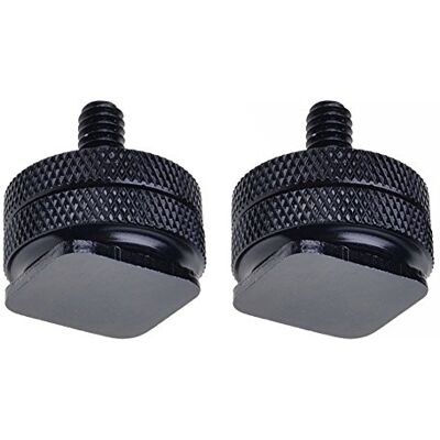 NEEWER Dos (2) Unidades Durable Pro 0,64 cm Adaptador de Montura de para trípode de Zapata a Tornillo de NEEWER Dos (2) Unidades Durable Pro 0,64 cm Adaptador de Montura de para trípode de Zapata a Tornillo de
