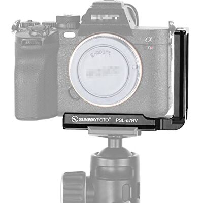 Sunwayfoto PSL-A7RV Soporte L para Sony a7rv a7riv Arca Swiss placa L de liberación rápida Sunwayfoto PSL-A7RV Soporte L para Sony a7rv a7riv Arca Swiss placa L de liberación rápida