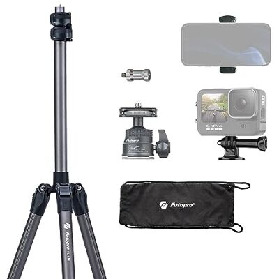 Fotopro 208 CM Trípode de Pie de Luz Alto con Cabeza De Bola 360 Montaje de Teléfono Anillo Resistente Trípode Ligero para Camrea Teléfono Tamaño Plegado 44CM Fotopro 208 CM Trípode de Pie de Luz Alto con Cabeza De Bola 360 Montaje de Teléfono Anillo Resistente Trípode Ligero para Camrea Teléfono Tamaño Plegado 44CM