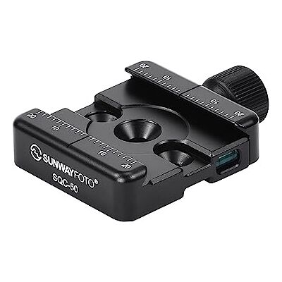 Sunwayfoto SQC-50 Abrazadera Universal Arca Swiss de 50 mm Sunwayfoto SQC-50 Abrazadera Universal Arca Swiss de 50 mm