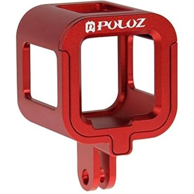 PULUZ Carcasa a Prueba de Golpes con Seguro de aleación de Aluminio, Carcasa Protectora con Seguro de la Parte Trasera para GoPro Hero5 Session, Hero4 Session PULUZ Carcasa a Prueba de Golpes con Seguro de aleación de Aluminio, Carcasa Protectora con Seguro de la Parte Trasera para GoPro Hero5 Session, Hero4 Session