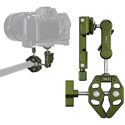 Sirui Alien Series Brazo mágico para cámara con Abrazadera para teléfono, Abrazadera articulada en Forma de Cangrejo con Tornillo de 1/4"-20, 3/8"-16 Agujeros, se Adapta a cámaras Sirui Alien Series Brazo mágico para cámara con Abrazadera para teléfono, Abrazadera articulada en Forma de Cangrejo con Tornillo de 1/4"-20, 3/8"-16 Agujeros, se Adapta a cámaras
