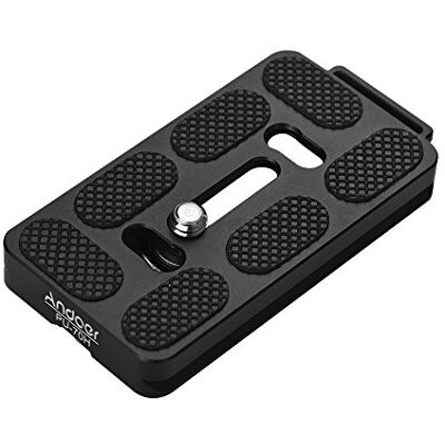 Andoer PU 70 mm/50 mm Quick Release QR Plate con Hebilla de Fijación para Arca Swiss Tripod Head Andoer PU 70 mm/50 mm Quick Release QR Plate con Hebilla de Fijación para Arca Swiss Tripod Head