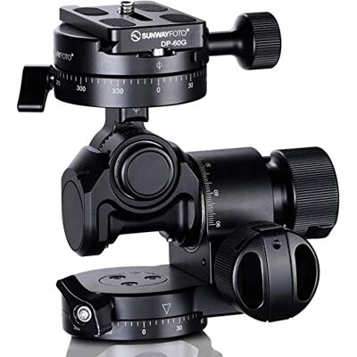 Sunwayfoto Geared Head GH-Pro II Cabezal para trípode Sunwayfoto Geared Head GH-Pro II Cabezal para trípode