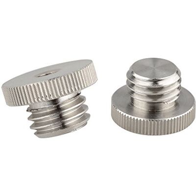CAMVATE 1/4"-20 A 5/8"-11 rosca adaptador para trípode nivel láser Bosch adaptador (2 piezas) CAMVATE 1/4"-20 A 5/8"-11 rosca adaptador para trípode nivel láser Bosch adaptador (2 piezas)