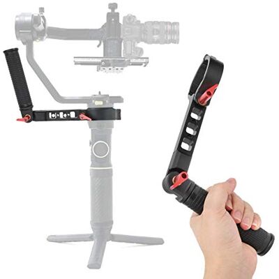 VBESTLIFE Empuñadura de Eslinga, empuñadura de Eslinga con Mango estabilizador de ángulo Ajustable de Metal para Crane 2S(Negro) VBESTLIFE Empuñadura de Eslinga, empuñadura de Eslinga con Mango estabilizador de ángulo Ajustable de Metal para Crane 2S(Negro)