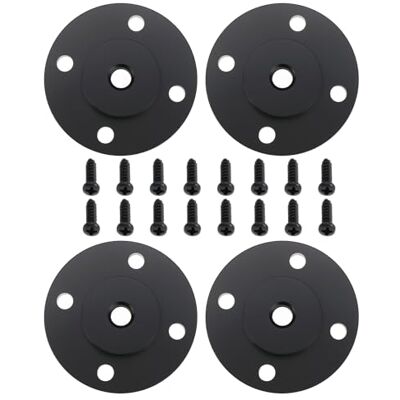 eMagTech Adaptador de Tuerca de Montaje de Zapata de 4 Piezas Diámetro de Rosca de 1/4"-20 39,5 Mm con Tornillo para La Mayoría de Trípodes Y Monópodes Adaptador de Tornillo de Trípode Negro eMagTech Adaptador de Tuerca de Montaje de Zapata de 4 Piezas Diámetro de Rosca de 1/4"-20 39,5 Mm con Tornillo para La Mayoría de Trípodes Y Monópodes Adaptador de Tornillo de Trípode Negro
