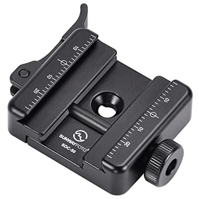 Sunwayfoto SDC-50 Arca Swiss Abrazadera de liberación rápida para rifle (50 mm) Sunwayfoto SDC-50 Arca Swiss Abrazadera de liberación rápida para rifle (50 mm)