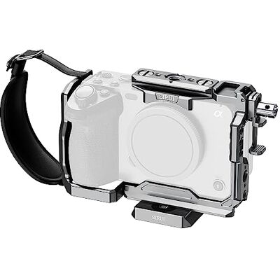 Sirui FX3 / FX30 Jaula Completa para Sony FX3 / FX30, Compatible con Mango XLR Original, con Cable Clamp HDMI y Orificio de Ubicación para ARRI SC-FX3/30(Gris) Sirui FX3 / FX30 Jaula Completa para Sony FX3 / FX30, Compatible con Mango XLR Original, con Cable Clamp HDMI y Orificio de Ubicación para ARRI SC-FX3/30(Gris)
