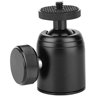 VBESTLIFE Mini trípode de 360 ° con Cabeza esférica, trípode Giratorio de 1/4 pulg. Monopie panorámica con Cabeza esférica Inferior conectada al trípode 1/4 3/8 Carga máxima Montaje de 2 kg para cám VBESTLIFE Mini trípode de 360 ° con Cabeza esférica, trípode Giratorio de 1/4 pulg. Monopie panorámica con Cabeza esférica Inferior conectada al trípode 1/4 3/8 Carga máxima Montaje de 2 kg para cám