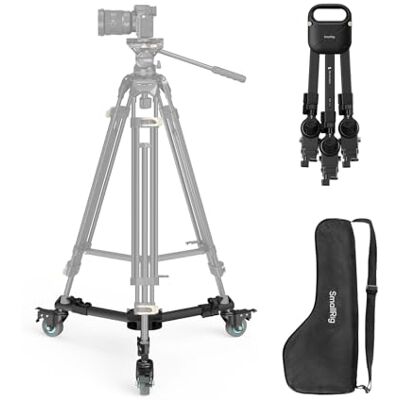 SMALLRIG Trípode para Fotografía de Alta Resistencia con Ruedas de Goma de 3", Patas Ajustables, asa y Bolsa de Transporte, Ruedas de Trípode con Capacidad de 44,1lb para Filmación y Fotografía 5020 SMALLRIG Trípode para Fotografía de Alta Resistencia con Ruedas de Goma de 3", Patas Ajustables, asa y Bolsa de Transporte, Ruedas de Trípode con Capacidad de 44,1lb para Filmación y Fotografía 5020