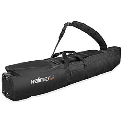 walimex pro Guardian Bolsa de Estudio – 1100 x 220 x 220 mm – Estuche de Equipo fotográfico con separadores, Acolchado, Correas y Cremalleras protección Flashes y cámaras de fotoestudio walimex pro Guardian Bolsa de Estudio – 1100 x 220 x 220 mm – Estuche de Equipo fotográfico con separadores, Acolchado, Correas y Cremalleras protección Flashes y cámaras de fotoestudio