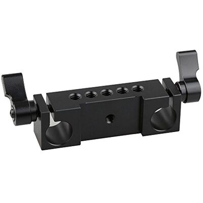 CAMVATE Rod Clamp 15mm Rail Bloque para DSLR Rig Rod 15mm Rail Sistema De Apoyo CAMVATE Rod Clamp 15mm Rail Bloque para DSLR Rig Rod 15mm Rail Sistema De Apoyo