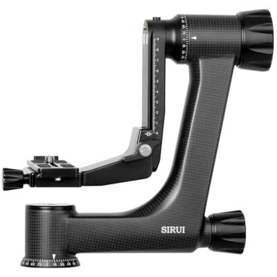 Sirui PH-30 Gimbal Head Cabezal Trípode Profesional de Fibra Carbono, Cabezal de Cardán Panorámico de 360° con Placa de Liberación Rápida Arca-Swiss, para Trípode y Monopié, Carga Máxima 25kg Sirui PH-30 Gimbal Head Cabezal Trípode Profesional de Fibra Carbono, Cabezal de Cardán Panorámico de 360° con Placa de Liberación Rápida Arca-Swiss, para Trípode y Monopié, Carga Máxima 25kg